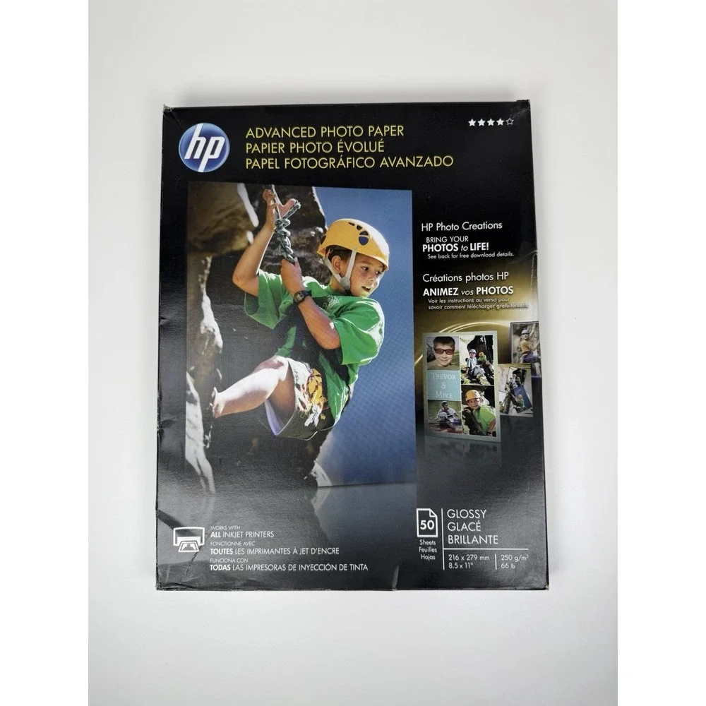 HP Advanced Glossy Photo Paper Q7853A 8.5x11 50 Sheets Inkjet Germany